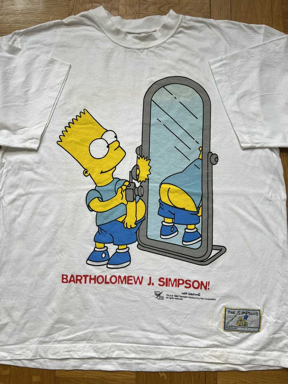 The Simpsons × Vintage Tshirt The Simpsons 1998 v… - image 1