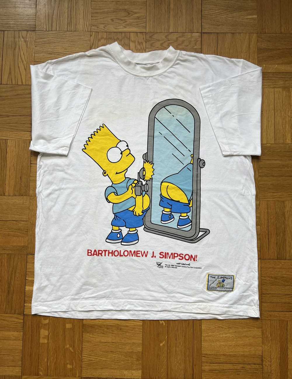 The Simpsons × Vintage Tshirt The Simpsons 1998 v… - image 2