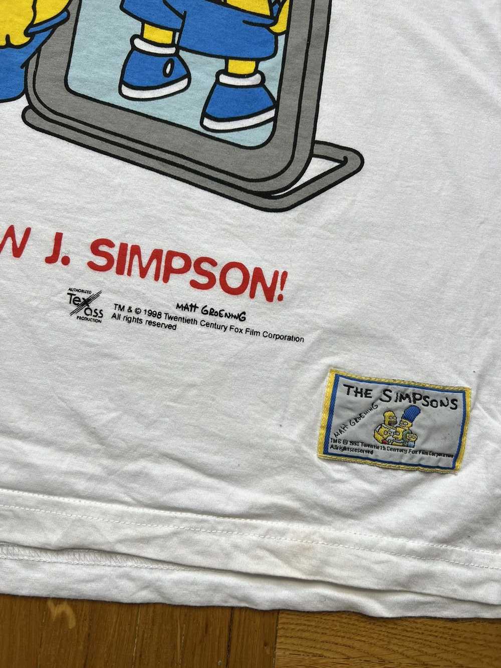 The Simpsons × Vintage Tshirt The Simpsons 1998 v… - image 3