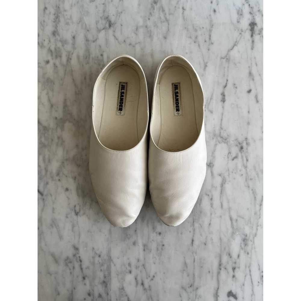 Jil Sander Leather ballet flats - image 4