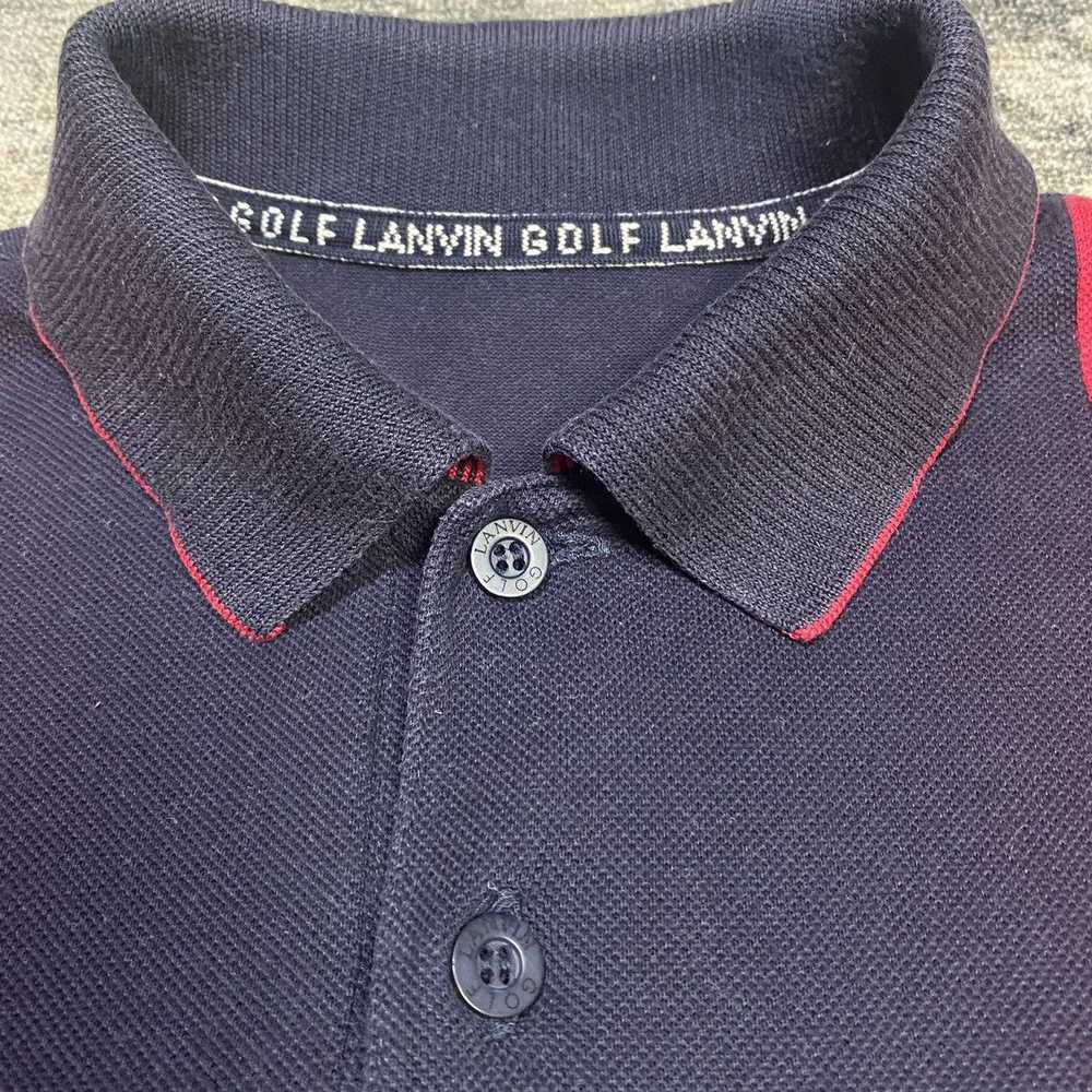 Designer × Lanvin × Streetwear Lanvin Golf Polo S… - image 8