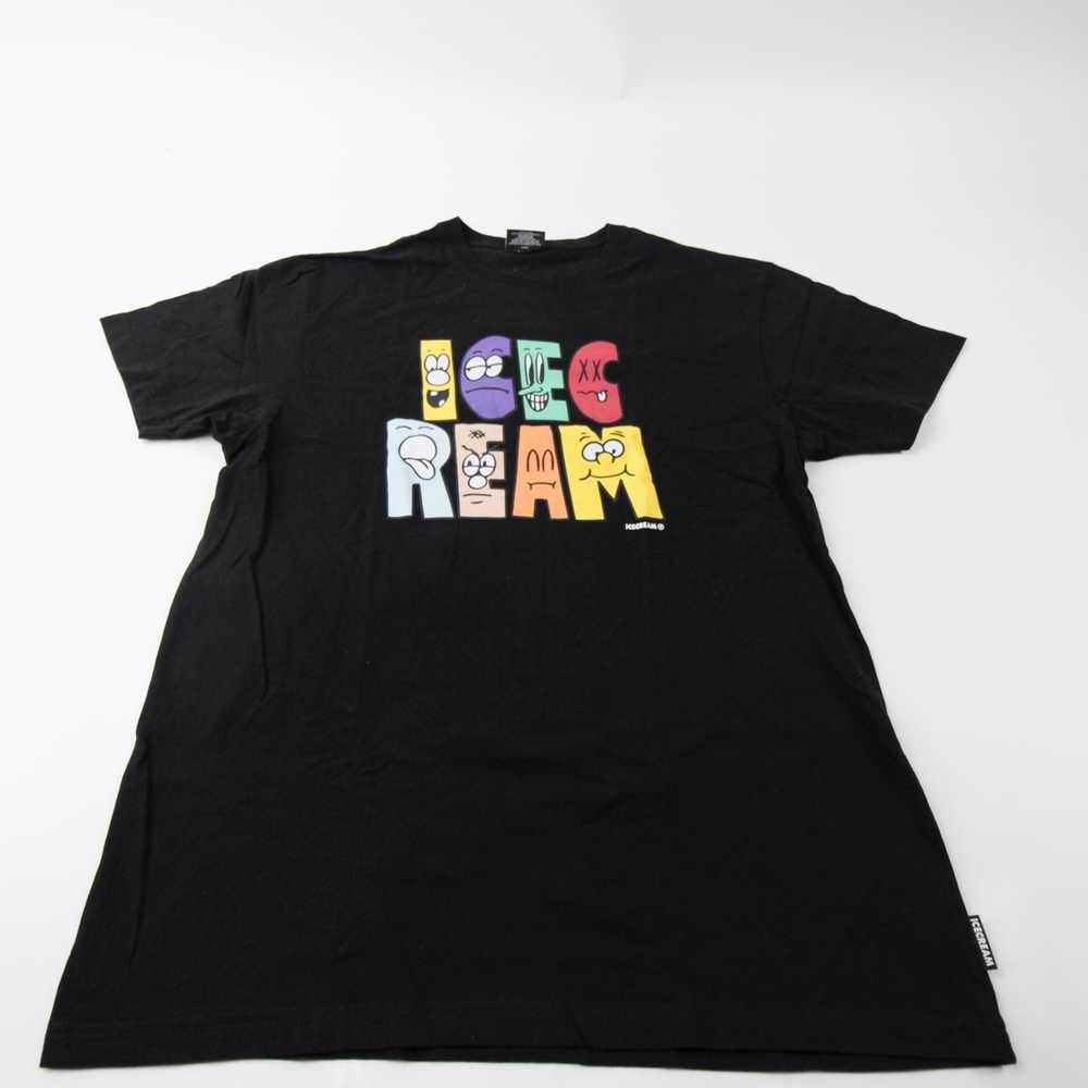 Icecream Short Sleeve Shirt Men's Black Used - image 1