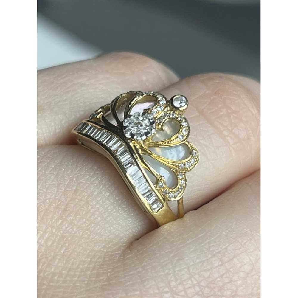 Non Signé / Unsigned Yellow gold ring - image 4