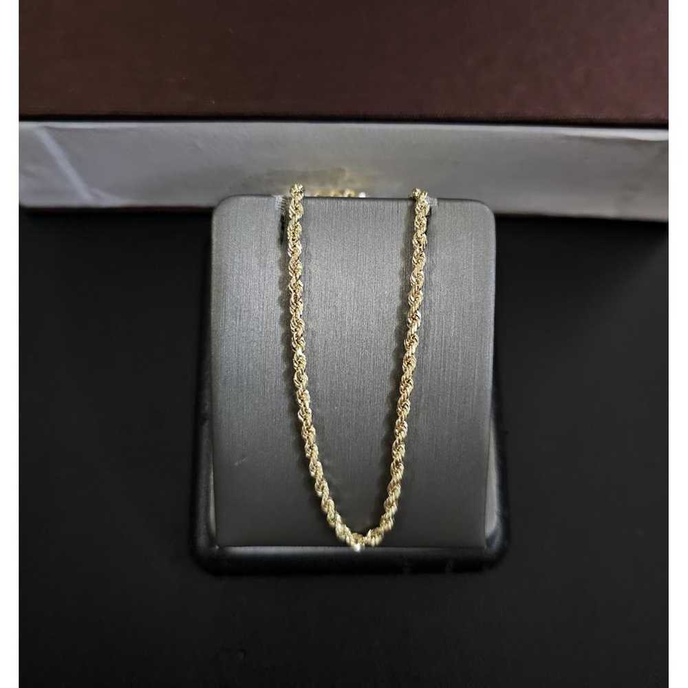 Non Signé / Unsigned Yellow gold necklace - image 2