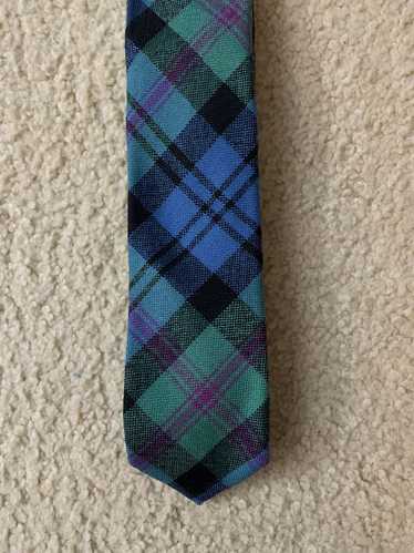 J.Crew Tartan Wool Made in USA Tie