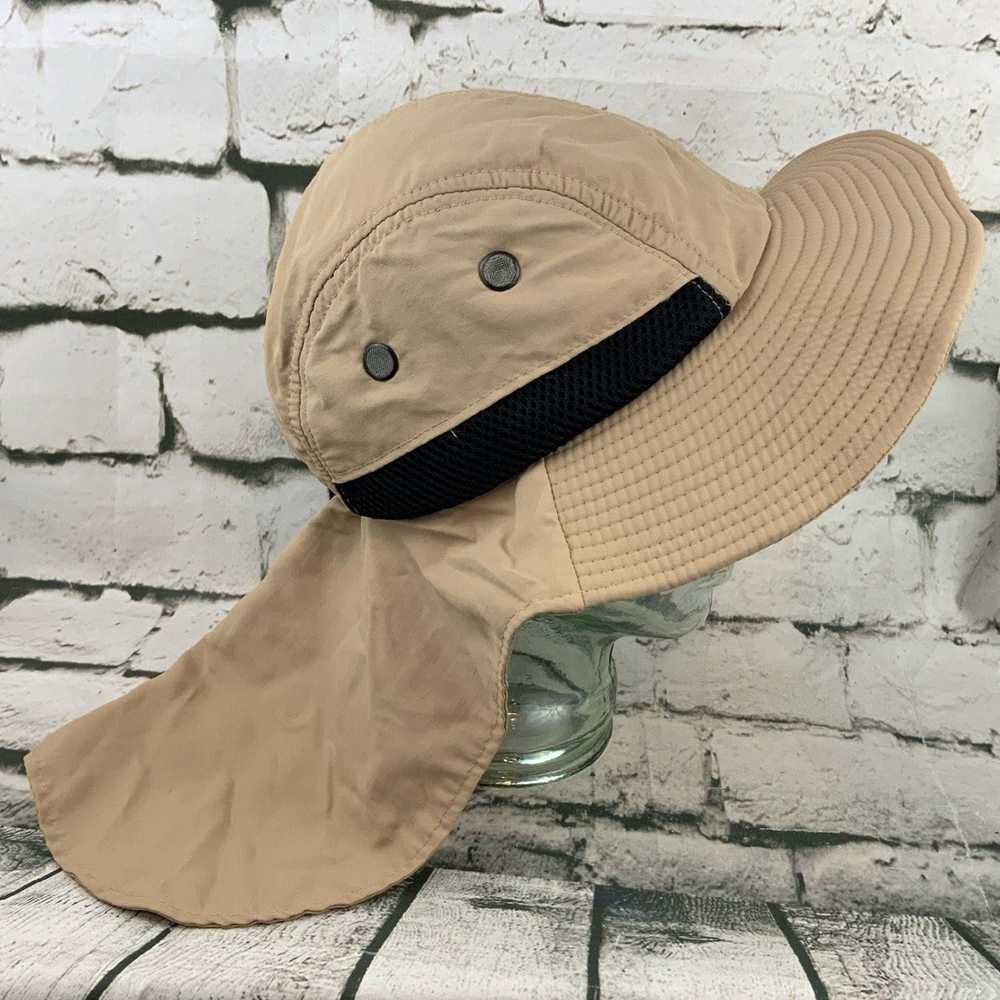 Vintage Beige Tan Water Resistant Vented Sun Hat … - image 4