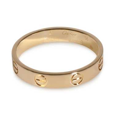 Cartier Love yellow gold ring