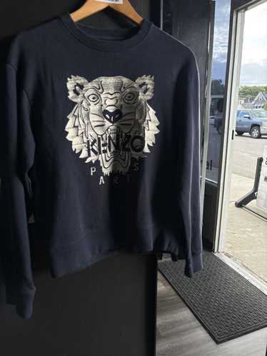 Kenzo Kenzo tiger crewneck navy