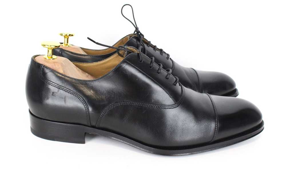 Suitsupply EU41 Black Leather Laced Classic Forma… - image 5