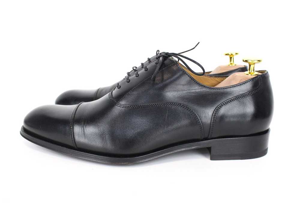 Suitsupply EU41 Black Leather Laced Classic Forma… - image 6