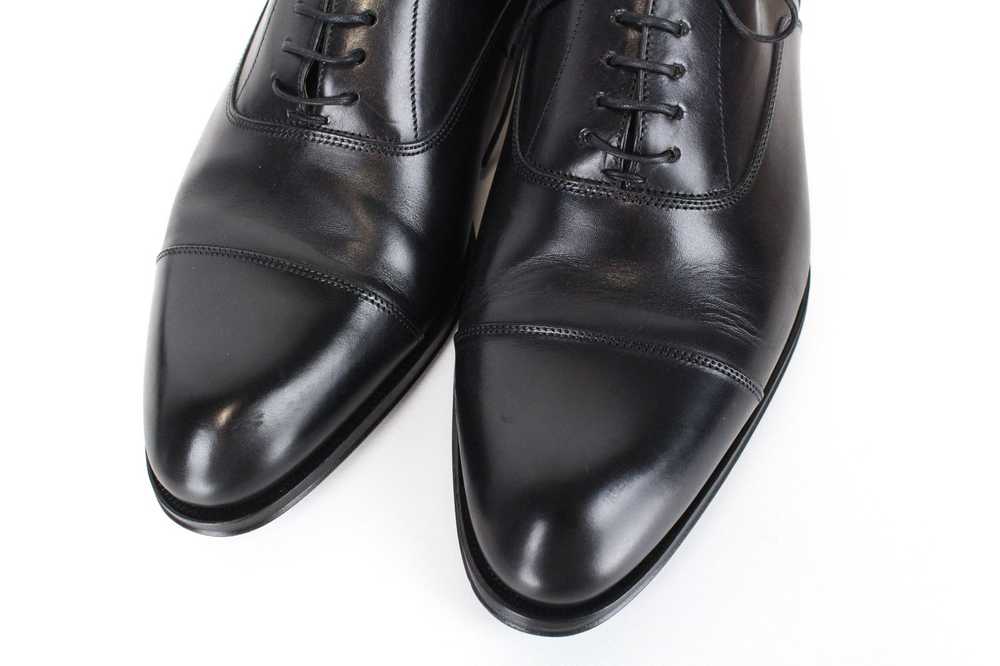 Suitsupply EU41 Black Leather Laced Classic Forma… - image 9