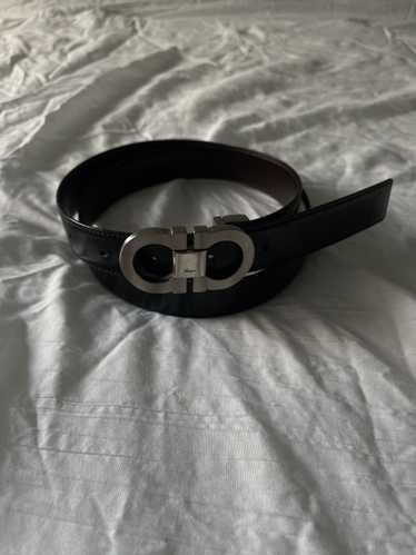 Salvatore Ferragamo Ferragamo Reversible Belt Brow