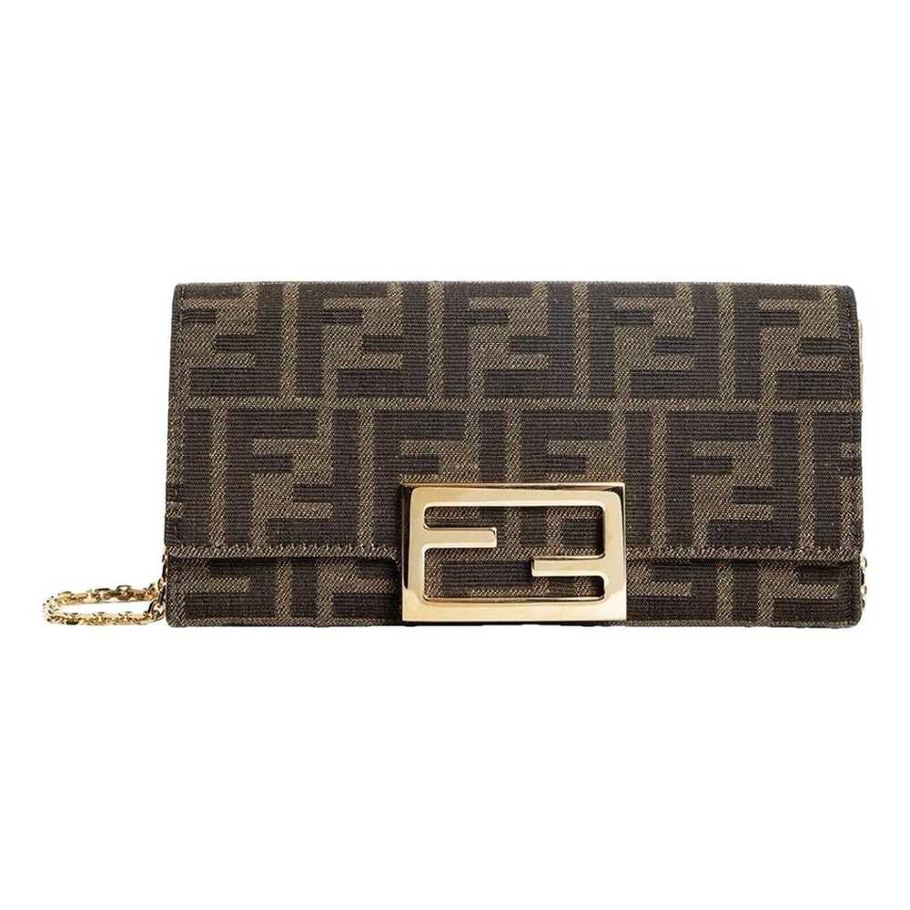 Fendi Baguette leather handbag - image 1