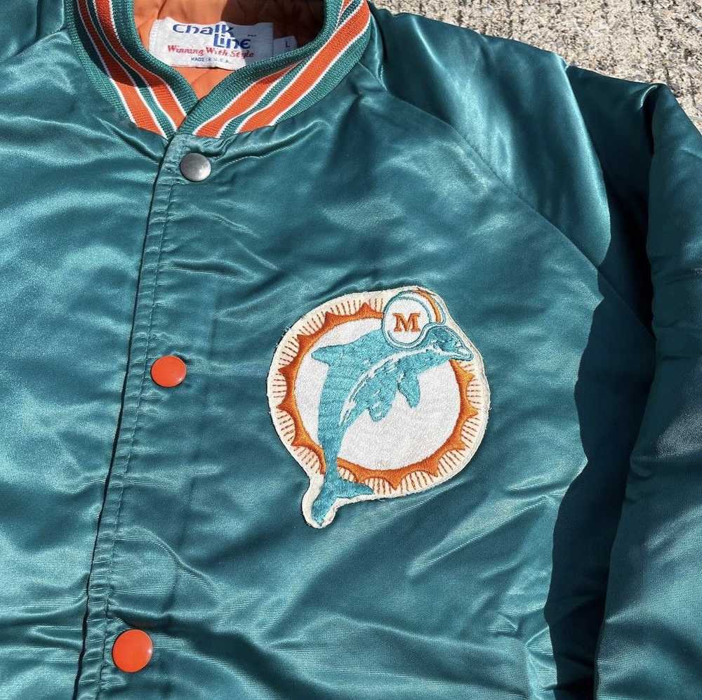 Chalk Line × NFL × Vintage 80s Miami dolphins cha… - image 5