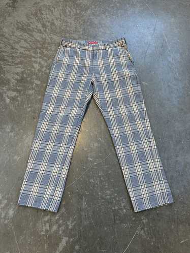 Supreme plaid work pants online