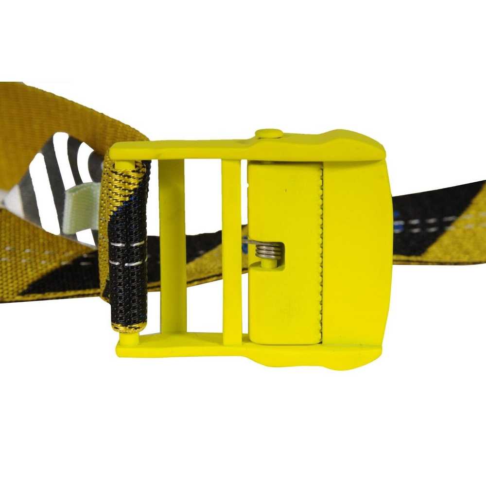 Off-White Industrial Belt One Size Yellow Black T… - image 5