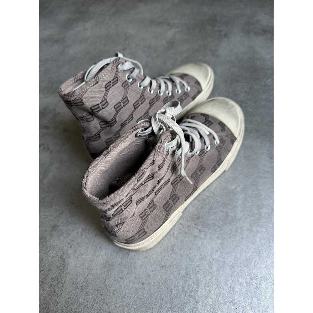 Balenciaga Paris cloth high trainers - image 10