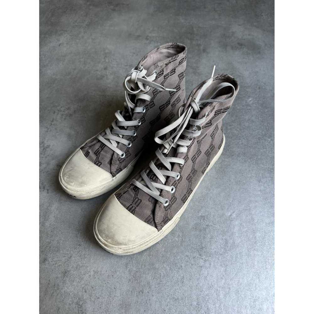 Balenciaga Paris cloth high trainers - image 2