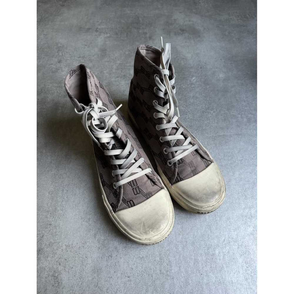 Balenciaga Paris cloth high trainers - image 5