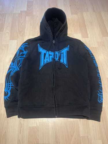 Tapout × Vintage Y2k Tribal Tapout Blue Black Zipu