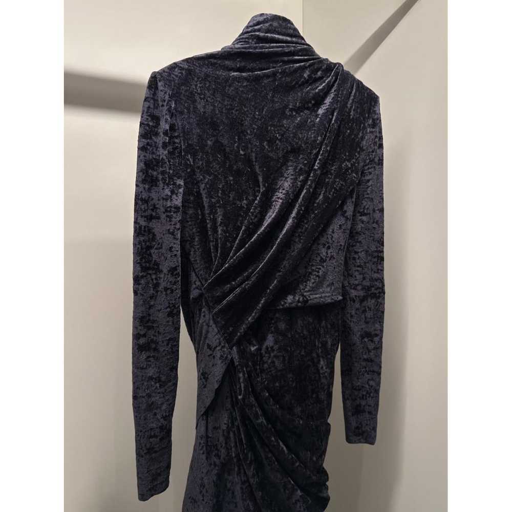 Balenciaga Velvet mini dress - image 8