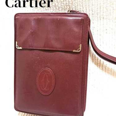 Cartier Clutch Bag Second Bag Vintage Bag