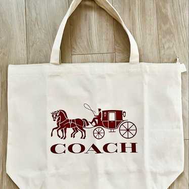 Coach oversized tote bag.