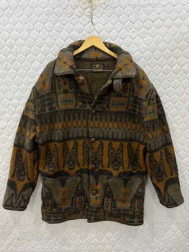 Navajo × Vintage × Winter Session VINTAGE LONGHOUS