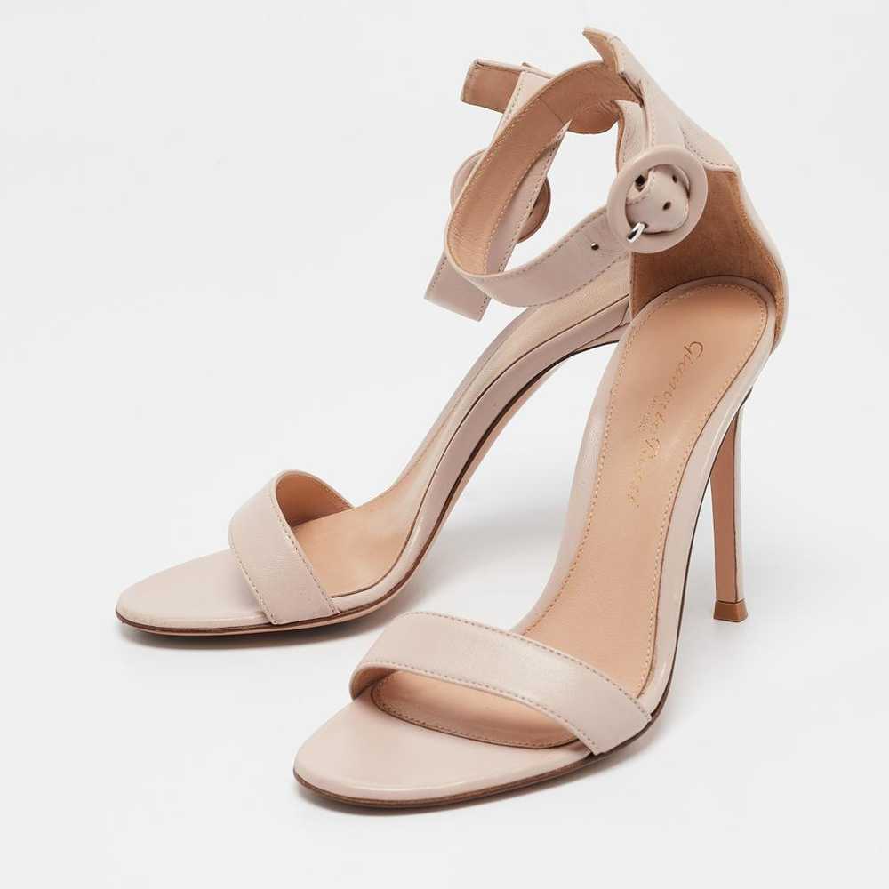 Gianvito Rossi Patent leather sandal - image 2