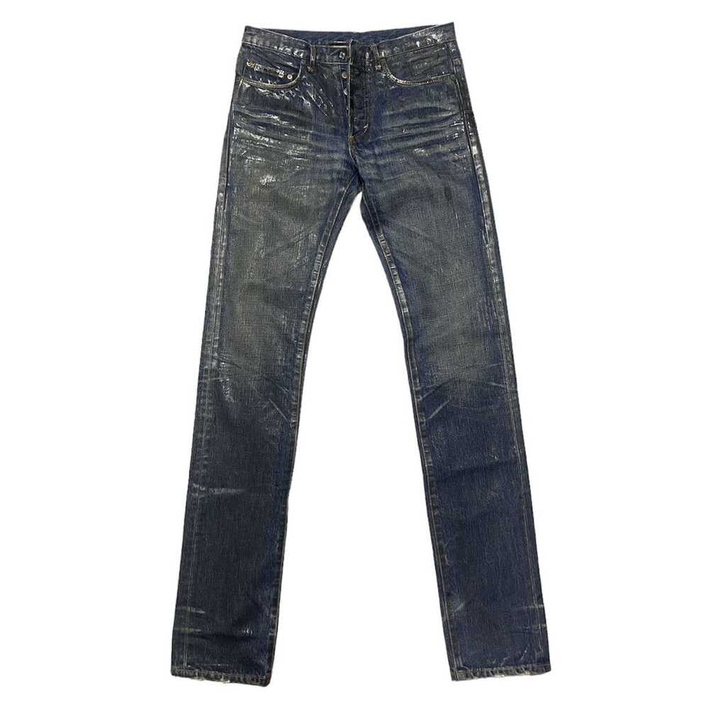 Dior Dior Homme AW06 Waxed Clawmark Denim - image 1