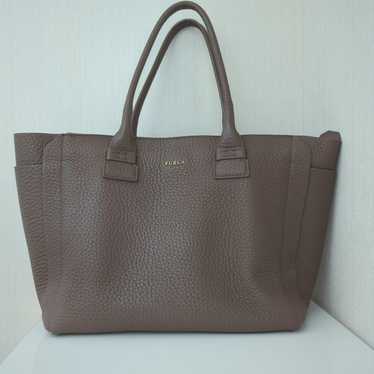 FURLA Tote Bag Hobo Beige Leather Shibo Leather - image 1