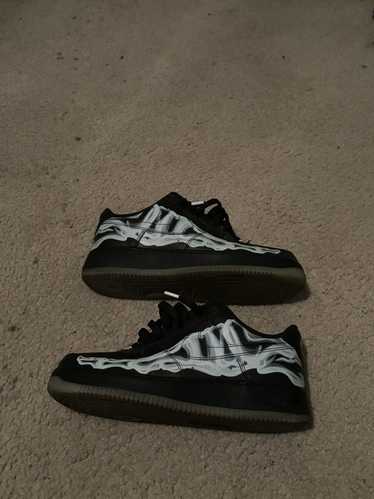 Nike Nike Black Skeleton Air Force One