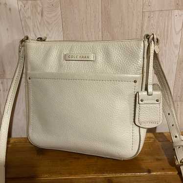 COLE HAAN Genuine Leather Crossbody Shoulder Bag