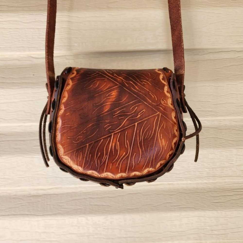 Handmade Leanna leather mini shoulder bag - image 4