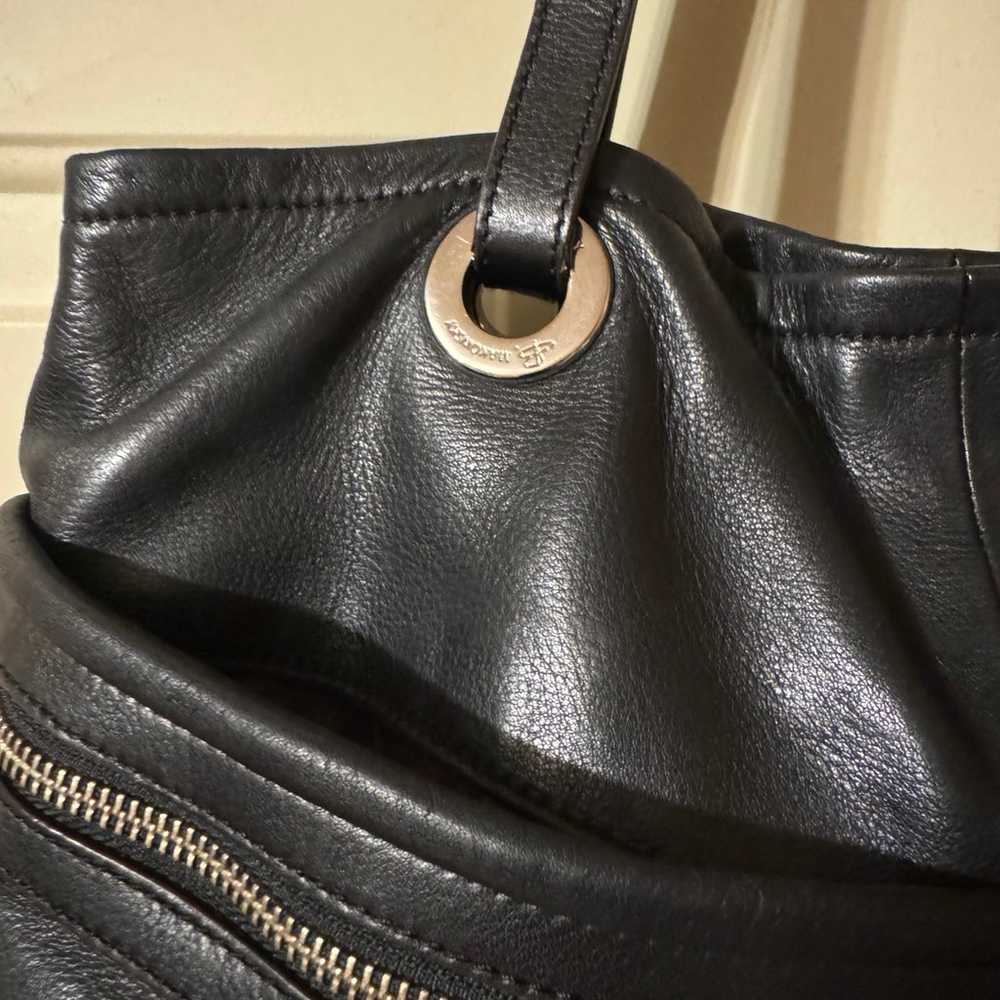 All gloved leather vintage bag by B Makowsky  EUC - image 4