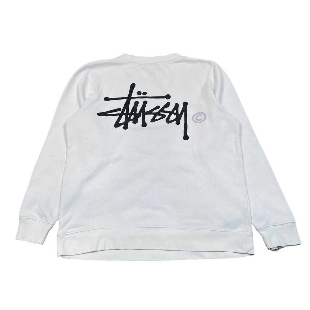 Stussy × Vintage VTG Stussy Basic Logo Crew Sweat… - image 1