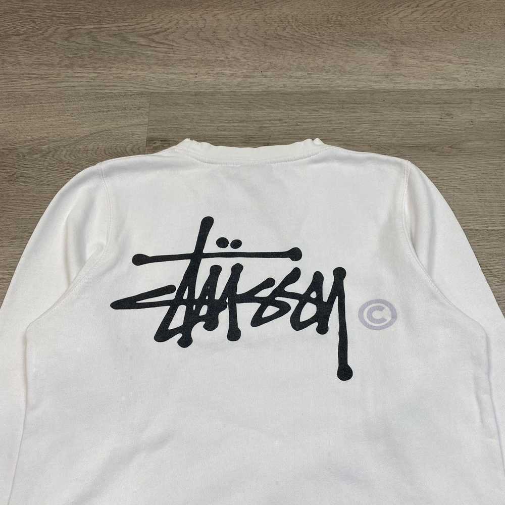 Stussy × Vintage VTG Stussy Basic Logo Crew Sweat… - image 3