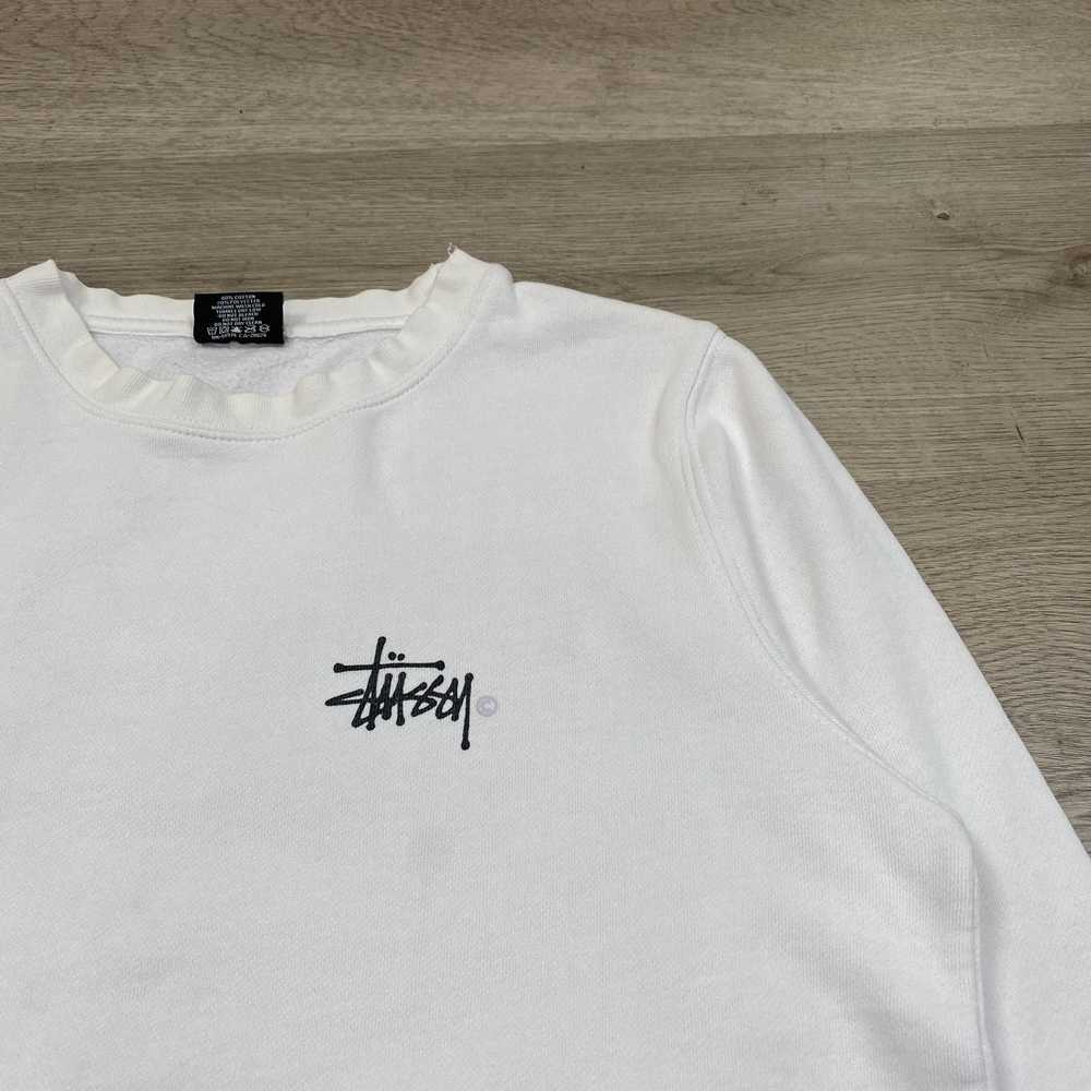 Stussy × Vintage VTG Stussy Basic Logo Crew Sweat… - image 4