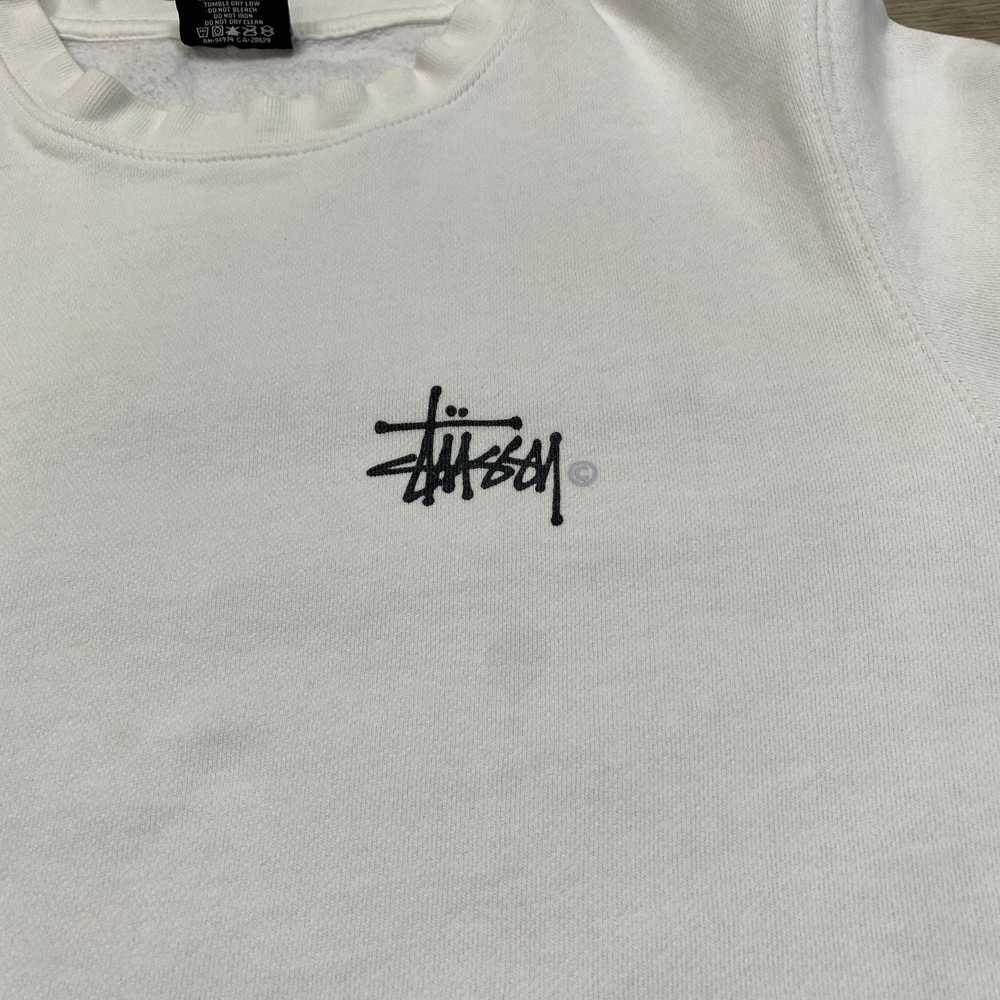 Stussy × Vintage VTG Stussy Basic Logo Crew Sweat… - image 9