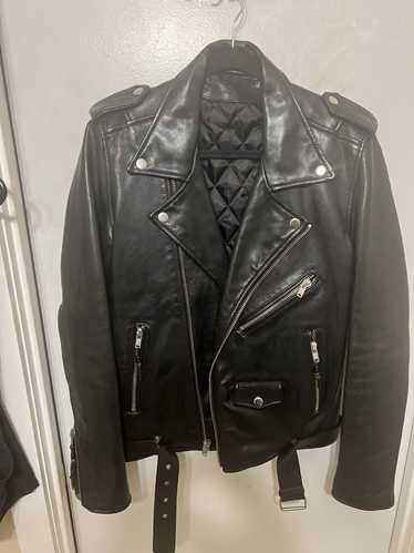 Blk Dnm BLK Denim Leather Jacket 5