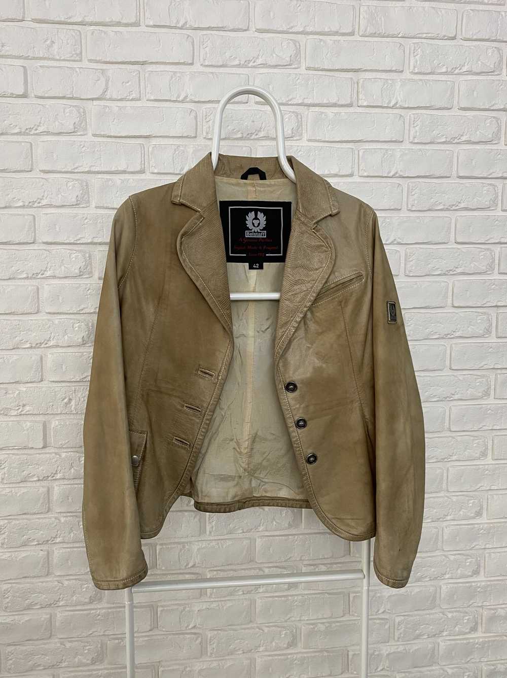 Belstaff × Vintage Belstaff Wmns Leather Jacket B… - image 2