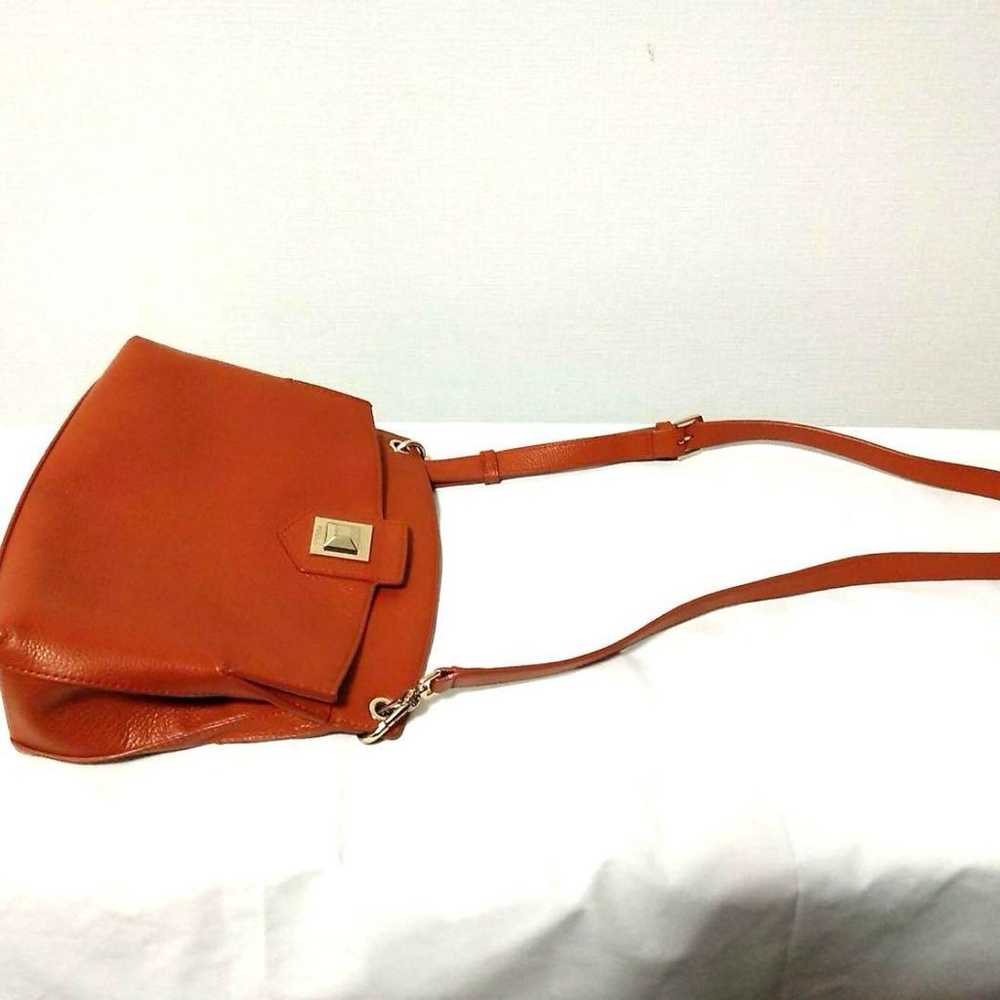 FURLA shoulder bag, brown and orange, stylish and… - image 7