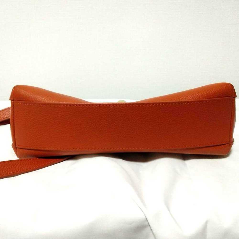 FURLA shoulder bag, brown and orange, stylish and… - image 8