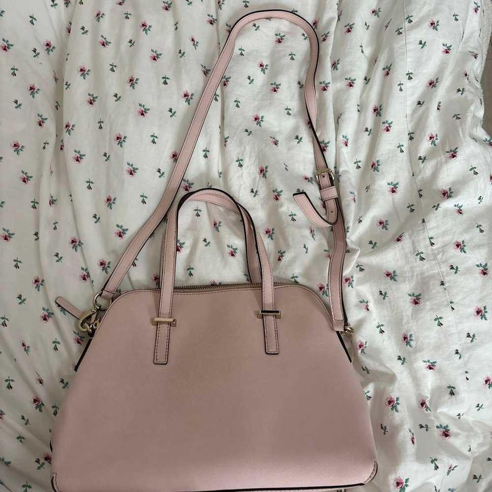 Kate Spade's pastel pink bag. - image 2