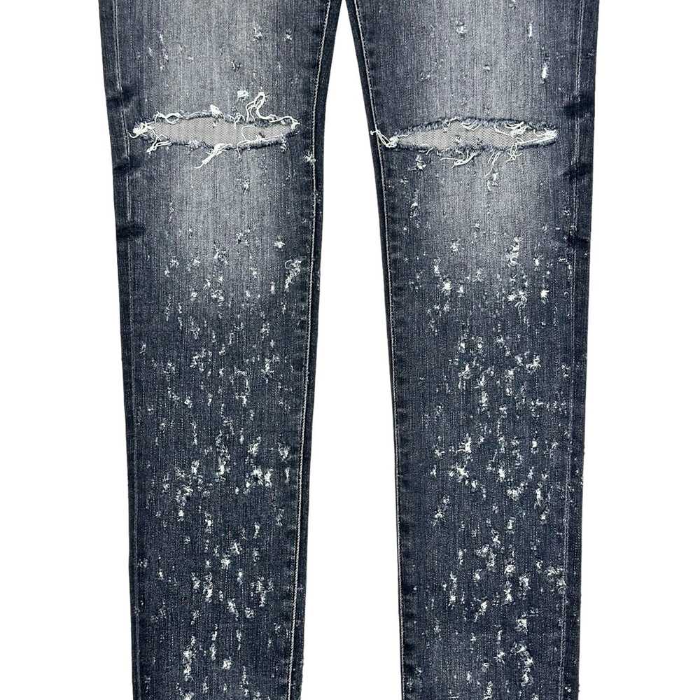 Amiri Amiri Shotgun Distressed Slit Knee Jeans Ag… - image 3