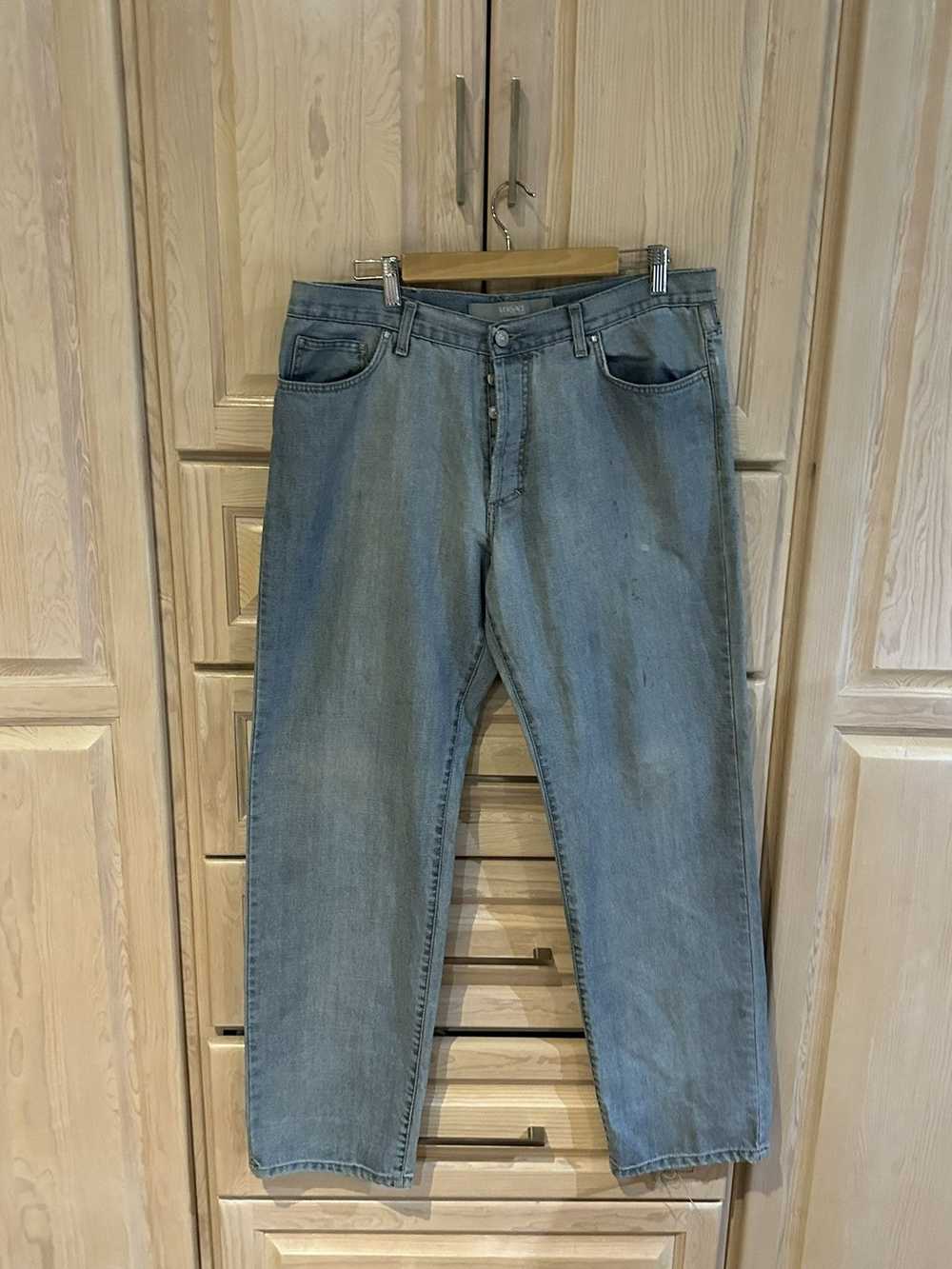 Vintage Vintage mens gianni versace couture denim… - image 2