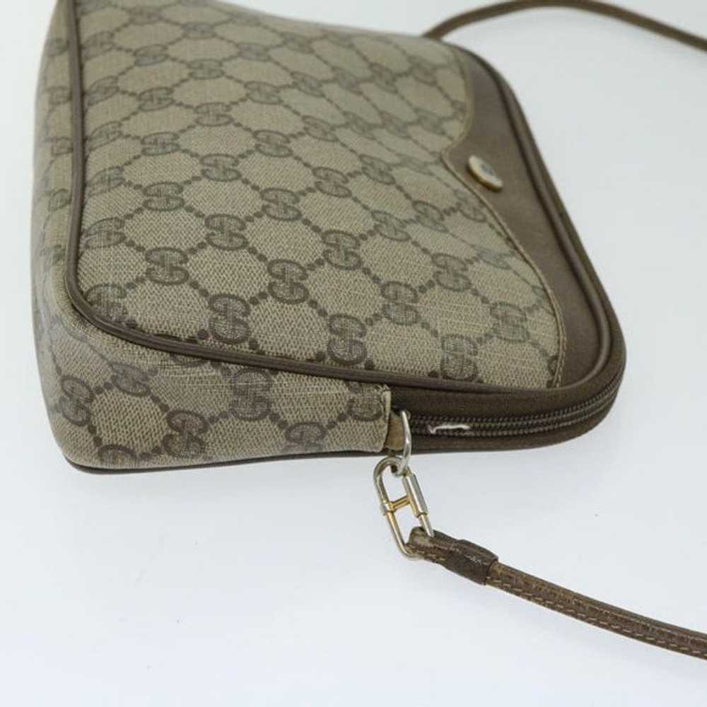 Gucci GUCCI GG Supreme Shoulder Bag PVC Beige 97 … - image 5