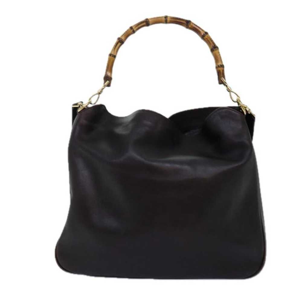 Gucci Leather handbag - image 2