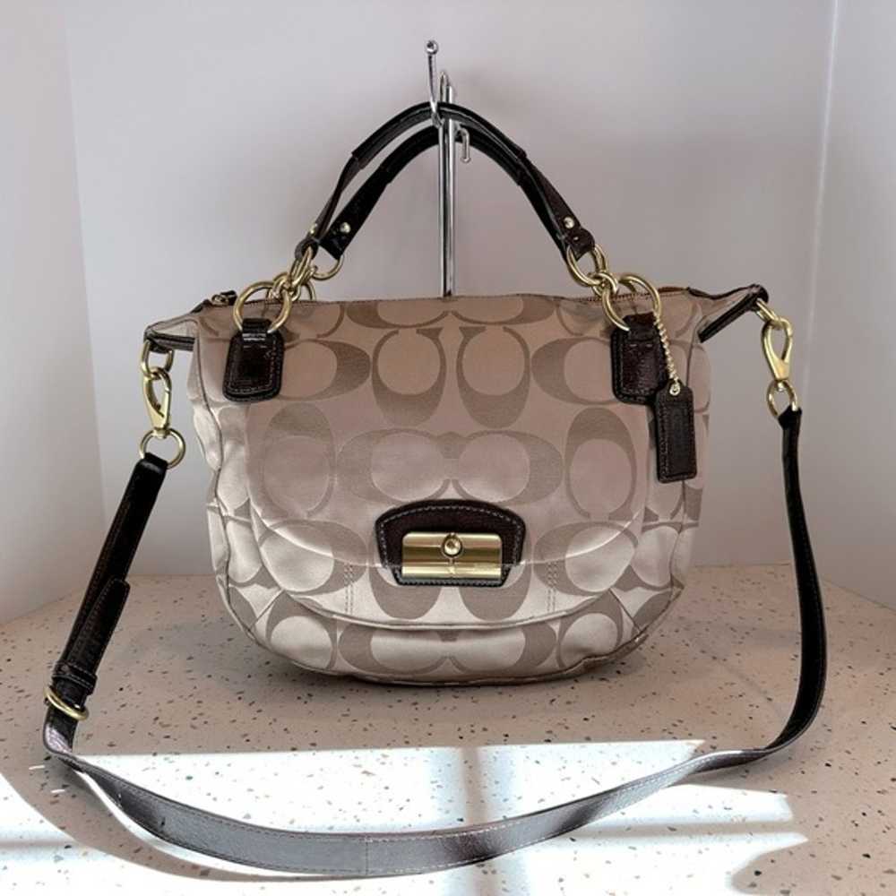 Vintage COACH Large C Coach Signature Christine H… - image 3