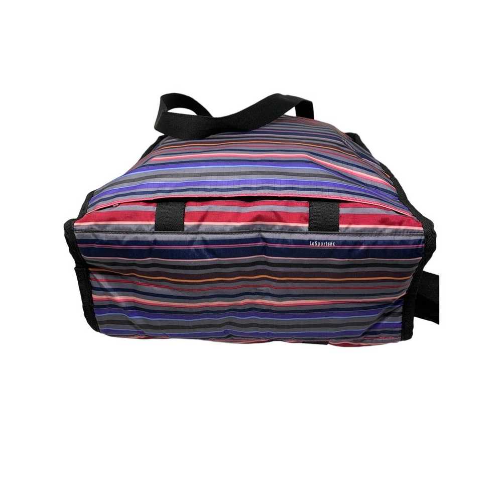 Le Sportsac Gabrielle Sunset Stripes Box Crossbod… - image 5